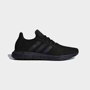 Black Adidas Originals Swift Run Shoes